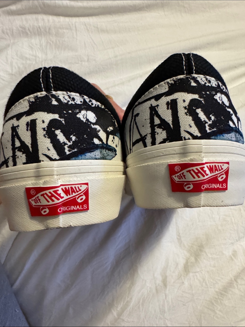 VANS vault x Ralph Steadman OG classic slip on LX “Blue Tuna” color way(size 10) - Picture 4 of 7
